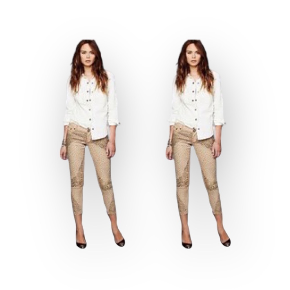 Rare: One Teaspoon ϟ Sequin Iggy Skinny Jeans ϟ Festival Girls Night Date ϟ 26 - Picture 16 of 17